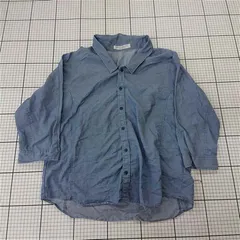 ◇ Θ ビューティ＆ユース ユナイテッドアローズ BEAUTY&YOUTH UNITED ARROWS 七分袖シャツ ブルー系 レディース E  【1510240011227】