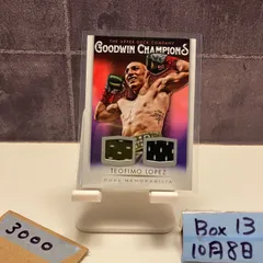 2021 Upper Deck Goodwin Champions Teofimo Lopez Dual ジャージ カード