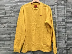 シュプリーム Supreme ／長袖Tシャツ／Small box L S Tee／YEL／ Sサイズ