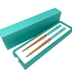 Tiffany & Co. 夫婦箸 新品未使用 Tiffany & Co. ティファニーブルー 夫婦箸 - メルカリ