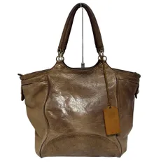 aniary(アニアリ) ハンドバッグ - ブラウン レザー