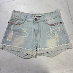 (新品)ライトブルー ショートパンツ ハーフパンツ デニム