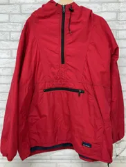 レトロ L.L.Bean エルエルビーン 01354R-519 アノラックパーカー ナイロン ジャケット レッド メンズ