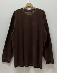 THE NORTH FACE ザ・ノースフェイス 長袖Tシャツ NT522021 SUPREME シュプリーム サイズL ブラウン 綿100% グアテマラ製