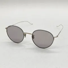 EYEVAN 7285 アイヴァン7285 サングラス 774 ボストンラウンド型 フルリム ブラウンレンズ  メンズ 50□22 150 グレー 小物 B14928◆