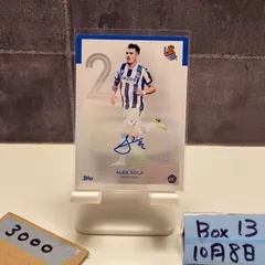 2022-23 Topps Alex Sola 直筆サインカード Real Sociedad RC ルーキー Rookie カード