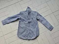 ポロ ラルフローレン キッズ ストライプ シャツ