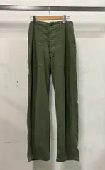 US ARMY ユーエスアーミー カーゴパンツ  ベイカーパンツ 50s サイドアジャスター付き カーキ 記名有り カーキ サイズ表記なし