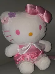 ハローキティ 中型 ぬいぐるみ ピンクフラワー EDITION 正規品 新品