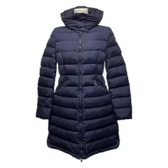 MONCLER(モンクレール) ダウンコート サイズ1 S レディース FLAMMETTE(フラメッテ) ダークネイビー 長袖/冬 ダウン