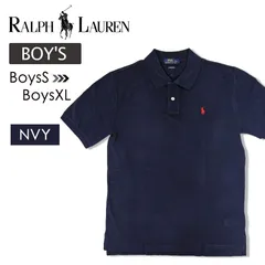 POLO RALPH LAUREN ポロ・ラルフローレン【ボーイズサイズ】603252 半袖ポロシャツ メンズ レディース ジュニア キッズ 刺繍 ワンポイント NAVY ネイビー 各サイズあり【新品・正規品】