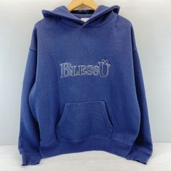 BlessU ネイビー フード付きパーカー Sサイズ - メルカリ BlessU ネイビー フード付きパーカー Sサイズ - メルカリ