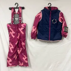 フェニックス　105～125cm　120サイズ　サイズ調整機能付き　ジュニア スキーウェア ピングー ロゴ キッズ 子ども スリーピース スノーウェア　7