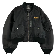 古着 アヴィレックス AVIREX B-15タイプ ミリタリー フライトジャケット レディースM相当/eaa603104