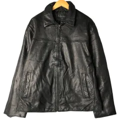 古着 ドッカーズ Dockers 中綿入り スイングトップタイプ レザーブルゾン メンズXL相当/eaa575053
