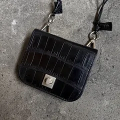 ITTI CRISTY WLT SHOULDER CROCO イッチ クロコダイルレザー アコーディオン 財布のサムネイル