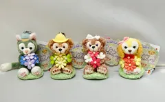 ジェラトーニ　シェリーメイ  クッキーアン ダッフィー Spring in Bloom ぬいぐるみストラップ  4点 新品 タグ付き