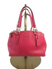 コーチ COACH ミニクリスティ キャリーオール 2way トート ショルダー バッグ カバン ピンク QQQ