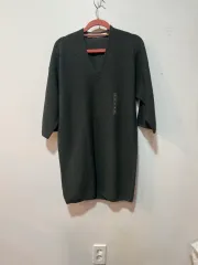 ユニクロ ルメール Vネック ニット S ダークグリーン 新品