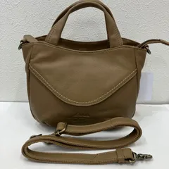 7002　Dakota　ダコタ　2way　ショルダーバッグ　ハンドバッグ　レザー　レディース　小さめ　ミニ　無地　ポケット多数　ダークベージュ　シンプル　きれいめ　カジュアル