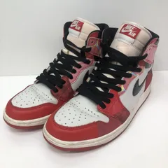 【中古】Spider-Man × Nike Air Jordan 1 High OG SP Next Chapter Spider-Man:Across the Spider-Verse 27.5cm ナイキ[66]