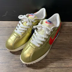 【むつ80-120213】90S NIKE LEATHER CORTEZ ATLANTA  OLYMPICS(1997年製) GOLD 27.0cm【併売】