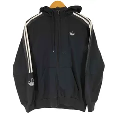 アディダスオリジナルス adidas Originals  Outline Fzh Flc Hooded Sports Zipper Jacket メンズ JPN：L 