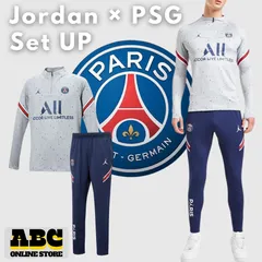 ジョーダン × PSG コラボコレクション パリサンジェルマン ドリルトップ パンツ 上下セット セットアップ サッカー フットボール フットサル トレーニング ウェア  ナイキ