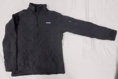 Patagonia パタゴニア ハーフジップ フリースジャケット Mサイズ チャコール fg1202-5