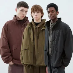 23FW ユニクロU リバーシブル スタンド ジャケット XL