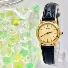 【新品電池】SEIKO  セイコー レディース 腕時計 ゴールド 4N21-0090 071061 新品ベルト