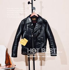 3XLホースハイド✨Cidu leather ダブルライダース RRLボタン - メルカリ