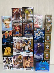 未開封　開封済み未使用　ワンピース　ジャンプ　プライズ　一番くじ　フィギュア　雑貨　混在　まとめ　かぶりあり　計21点　ワンピース　呪術廻戦　銀魂　（ME26-3011)