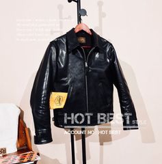 1.4mm ホースハイド 30'sスタイル シングルライダース ギフト レザー