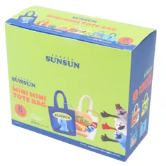 パペットスンスン キーチェーン シークレットミニミニトート 全8種 8個入セット PUPPET SUNSUN ティーズファクトリー コレクション雑貨 まとめ買い キャラクター グッズ 