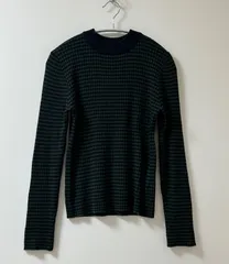 SENSE OF PLACE by URBAN RESEARCH リブ編みボーダーセーター