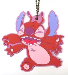 【中古】キーホルダー リロイ みんな集まれ! ラバーチャームコレクション 「一番くじ リロ＆スティッチ ～のんびりまったりサマー～」 H賞