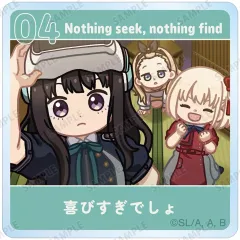 【中古】キーホルダー 錦木千束&井ノ上たきな&クルミ 「リコリス・リコイル トレーディング ゆるコマ アクリルマスコット」