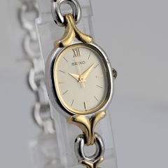 SEIKO ドルチェtank 2P21-5040 稼働品 SEIKO】セイコー DOLCEドルチェ 23mm Tank Shape Dial TUNGSTEN