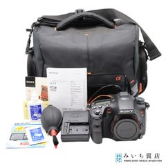 SONY ソニー α77 デジタル一眼レフカメラ ボディ 動作品 Aマウント