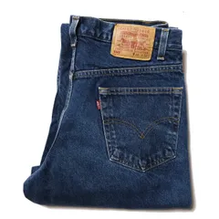 00's リーバイス Levi's 550 デニムパンツ (34×32) ブルー リラックスフィット 2000年製 00年代 メキシコ製 旧タグ オールド 赤タブ アメリカ古着 USED ビンテージ ヴィンテージ