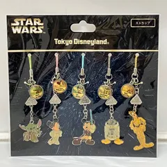 【新品】東京ディズニーランド ストラップ STAR WARS ミッキー&フレンズ