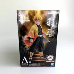 【中古美品】 一番くじ 鬼滅の刃 雷の兄弟 A賞 我妻善逸 MASTERLISE フィギュア 【051-251202-zi-01-min】