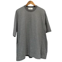 everyone エブリワン 23SS border short sleeve tee shirts ボーダー柄半袖Tシャツ EV23-CS08 L グレー 15062