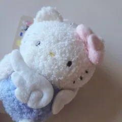エンジェルシリーズ HELLO KITTY ボア ぬいぐるみ キーホルダー