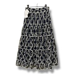 美品 DAISY LIN デイジー リン フリルワンピース 黒 ブラック サイズ40