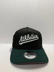 Newera オークランドアスレチックス ワールドシリーズ1989 9forty A-FRAME スナップバックキャップ ツートンカラー