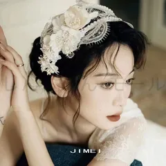 フラワー 花びら お花 シルバー 透かし 髪飾り ヘッドドレス ティアラ 成人式 前撮り 和装 ウエディング ブライダルアクセサリー シンプル