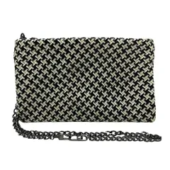 ANTEPRIMA(アンテプリマ) ショルダーバッグ - 黒×白 チェーンショルダー