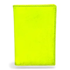COMME des GARCONS (コムデギャルソン) ★ ⑤ SA6400SF カードケース SUPER FLUO ユニセックス イエロー FREE